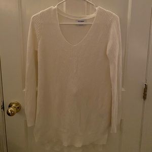old navy white sweater